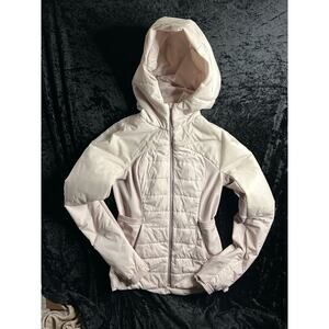 Lululemon Down For It All Coat 4 Pale Pink Winter Athletic